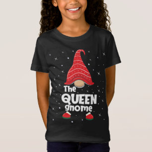 Camiseta Navidades de la familia Queen Gnome Funny Pajama