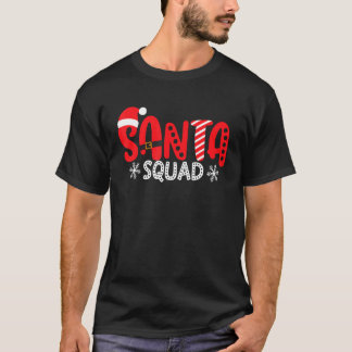 Camiseta Navidades de la familia Santa Squad 2022