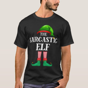 Camiseta Navidades de la familia sarcástica de Elf que coi