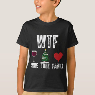 Camiseta Navidades de la familia WTF Wine Tree