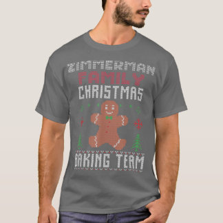 Camiseta Navidades de la familia Zimmerman organizando equi