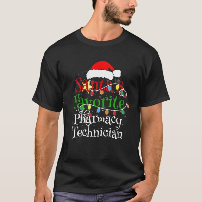 Camiseta Navidades de la farmacia favorita de Santa María S (Anverso)