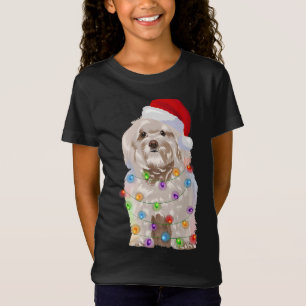Camiseta Navidades de La Habana Encenden A Perro De Xmas En