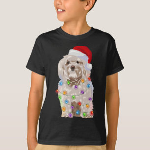Camiseta Navidades de La Habana Encenden A Perro De Xmas En