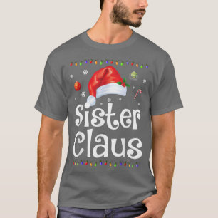 Camiseta Navidades de la hermana Claus Pajamas Santa Gift