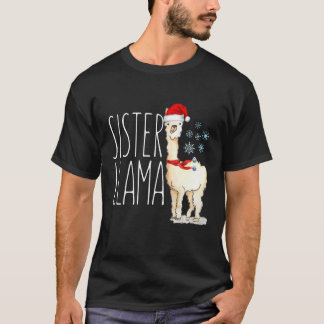 Camiseta Navidades de la hermana Llama coincidiendo con la