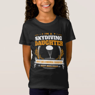 Camiseta Navidades de la hija en el buceo con cielo o antes