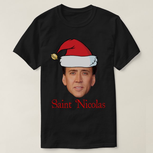 Camiseta Navidades de la jaula de San Nicolás (Diseño del anverso)
