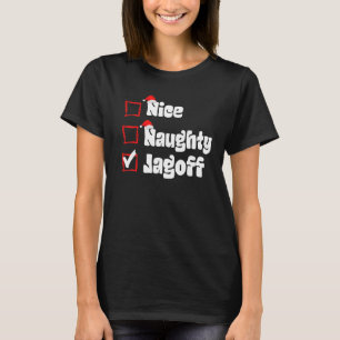 Camiseta Navidades de la lista de traviesos Jagoff Naughty