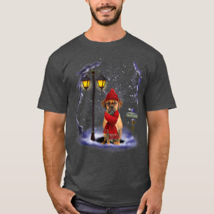 Camiseta Navidades de la nieve de Santa Lucía arden pijama 