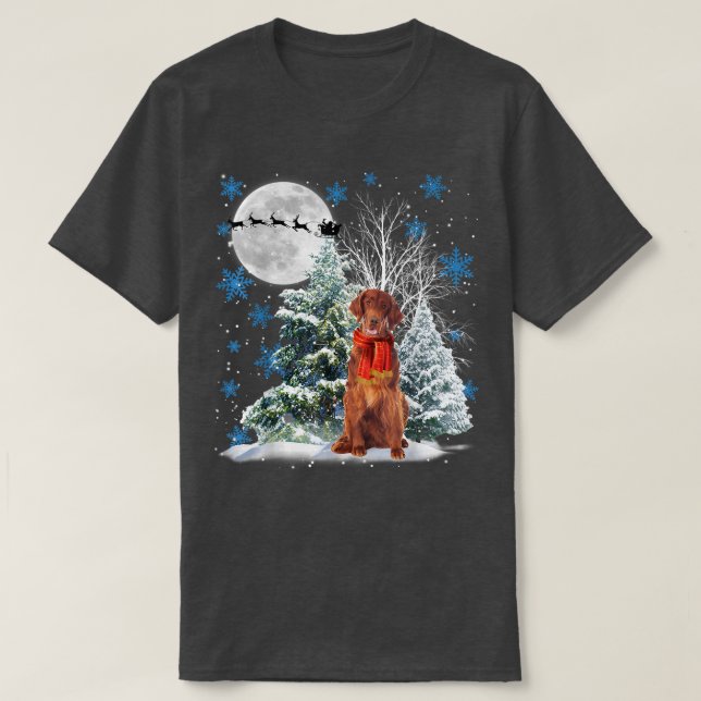Camiseta Navidades De La Nieve En La Luna De Los Irlandeses (Diseño del anverso)