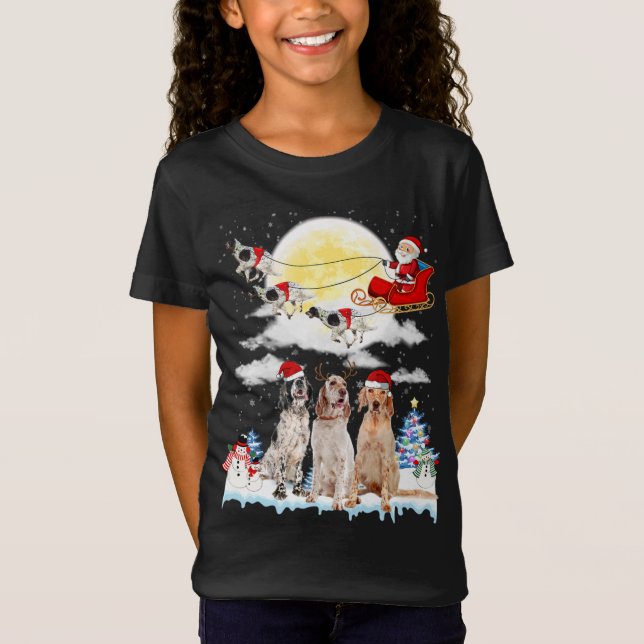 Camiseta Navidades de la organización inglesa Dog Santa Sle (Anverso)