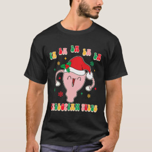 Camiseta Navidades de la partera de origen Doula Fa La La F