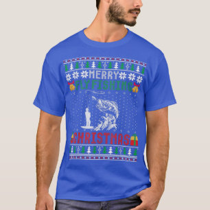 Camiseta Navidades de la pesca de la mosca del cerezo Regal