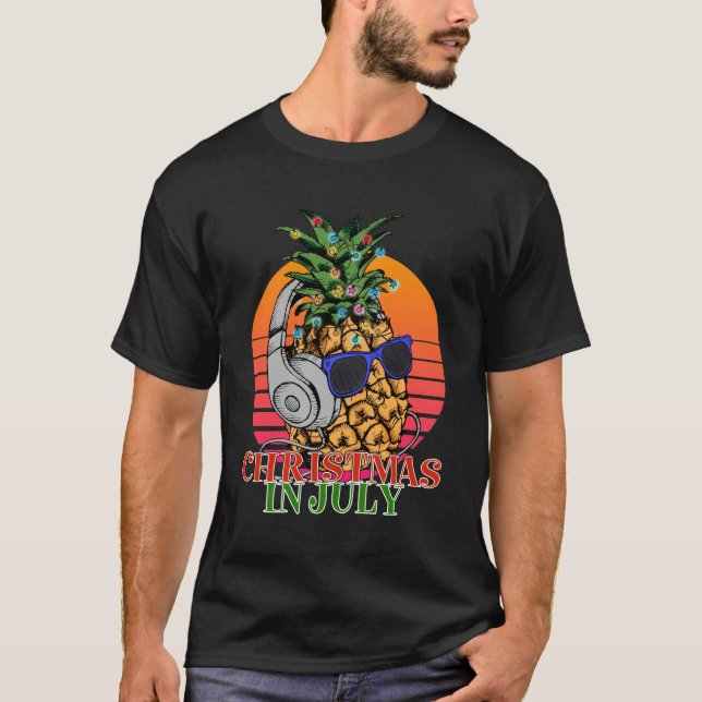 Camiseta Navidades de la piña de julio (Anverso)