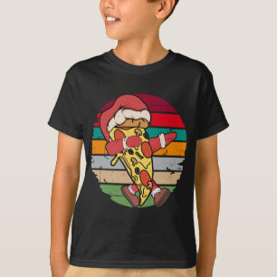 Camiseta Navidades de la Pizza Dabbing Santa Crustmas Navid