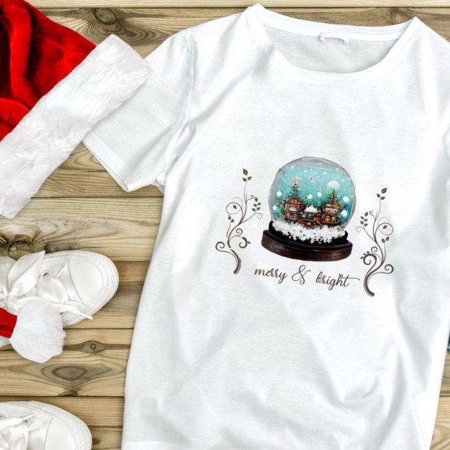 Camiseta Navidades de la planta de invierno de Glass Snowba (Subido por el creador)