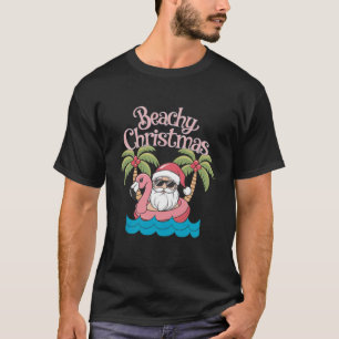 Camiseta Navidades de la playa Vacaciones tropicales en San