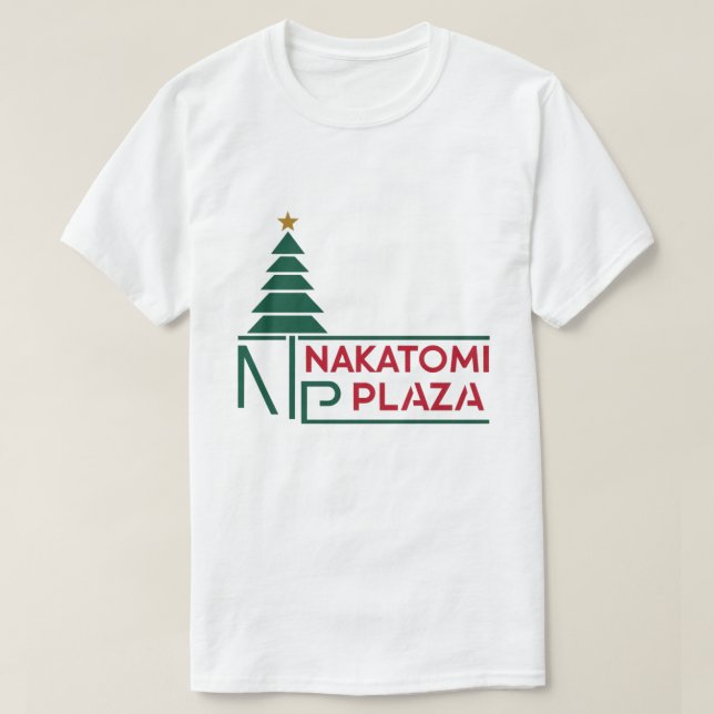 Camiseta Navidades de la plaza Nakatomi (Diseño del anverso)