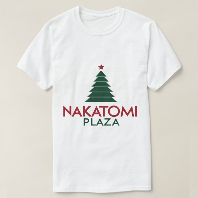 Camiseta Navidades de la plaza Nakatomi (Diseño del anverso)