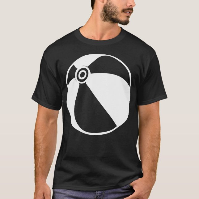 Camiseta Navidades de la puesta de sol de Beach Ball (Anverso)