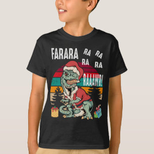 Camiseta Navidades de la selva veneciana Dinosaur Funny Far