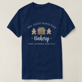 Camiseta Navidades de la Sra. Claus North Pole Gingerbread