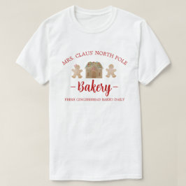 Camiseta Navidades de la Sra. Claus North Pole Gingerbread