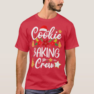 Camiseta Navidades de la Tripulación de Galletas Santa Ging