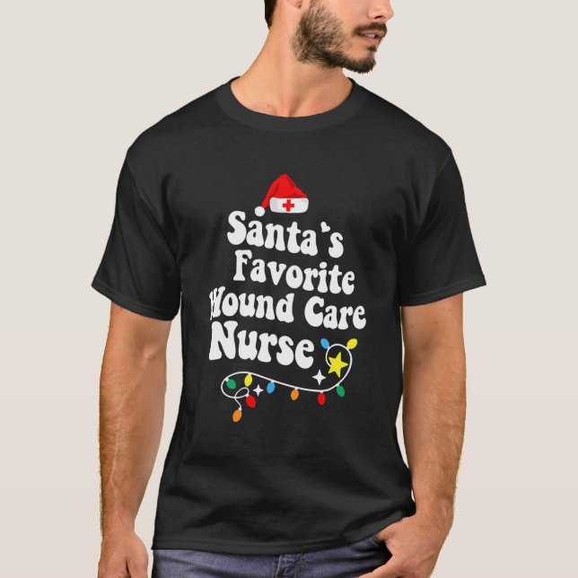 Camiseta Navidades De La Tripulación De Heridas Favoritas D (Anverso)