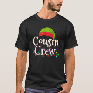 Camiseta Navidades de la tripulación de primo Familia Grupo