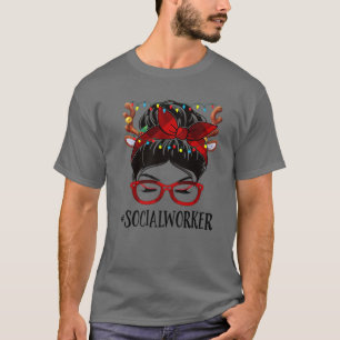 Camiseta Navidades de la vida de trabajador social Messy Bu
