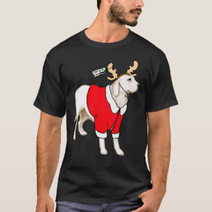 Camiseta Navidades de laboratorio amarillos