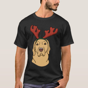 Camiseta Navidades de laboratorio amarillos
