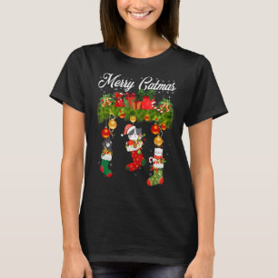 Camiseta Navidades De Las Catmas De Cerezo Cutan Gatos En C