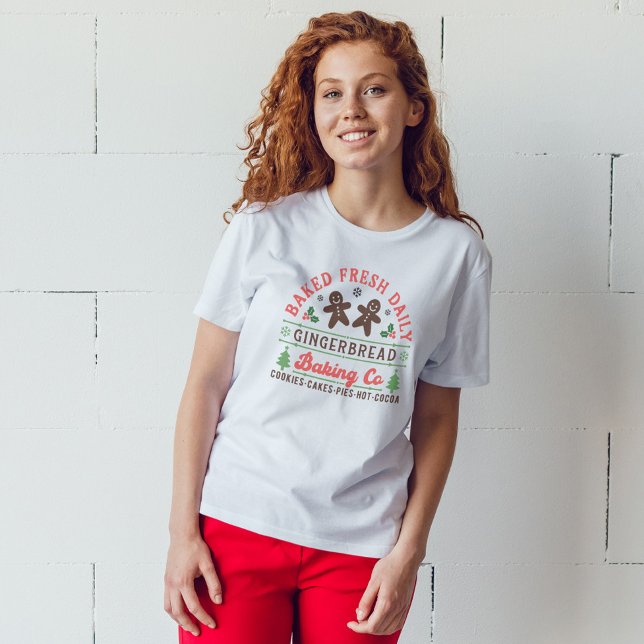 Camiseta Navidades de las cookies de Gingerbread (Subido por el creador)