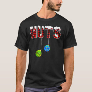 Camiseta Navidades De Las Nueces De Pecho A Las De La Parej