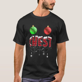 Camiseta Navidades De Las Nueces De Pecho A Las De La Parej