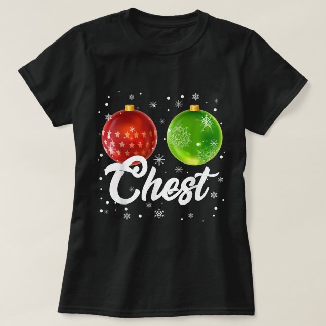 Camiseta Navidades De Las Nueces De Pecho Que Coinciden Con (Diseño del anverso)