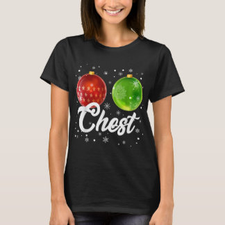 Camiseta Navidades De Las Nueces De Pecho Que Coinciden Con