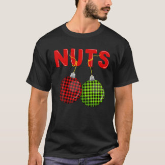 Camiseta Navidades De Las Nueces De Pecho T Divertido Parej
