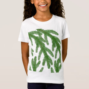 Camiseta Navidades de las ramas de árbol