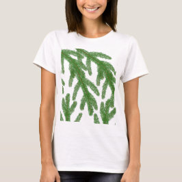 Camiseta Navidades de las ramas de árbol de aves T-Shirt