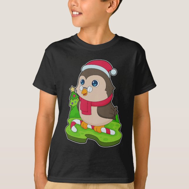 Camiseta Navidades de lechuza Candy (Anverso)