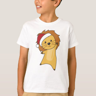 Camiseta Navidades de leones niegan a los animales de invie