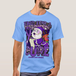 Camiseta Navidades de leopardo ulcerativo Colitis Awareness