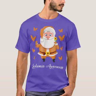 Camiseta Navidades de leucemia Santa Claus Leukemia Maripos