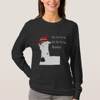 Camiseta Navidades de Llama diseñan a La Llama