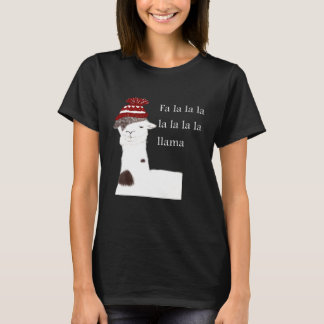 Camiseta Navidades de Llama diseñan a La Llama