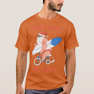 Camiseta Navidades de Longboard Santa en julio